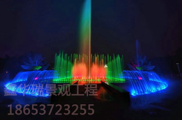 大同馬脊梁礦廣場(chǎng)旱地音樂(lè)噴泉工程